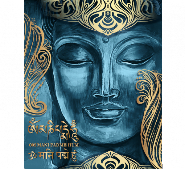 RT 1151983160 - Gautama Buddha, 40x50cm