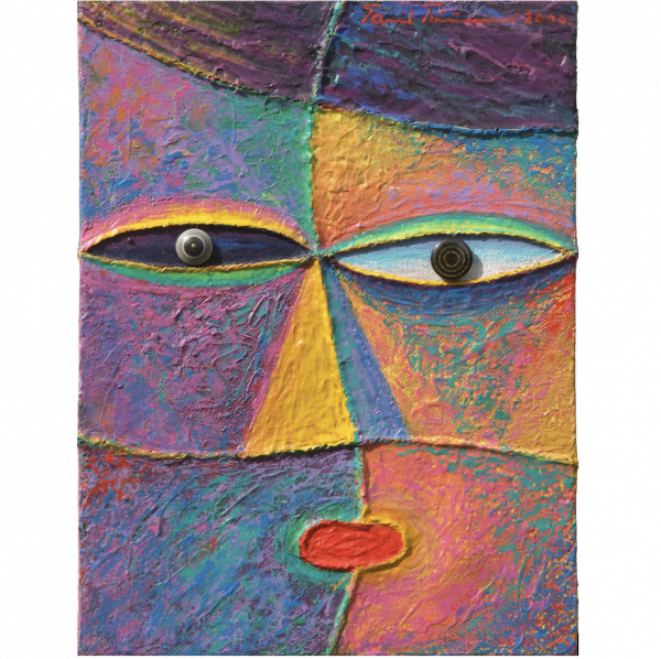 BT 99188639, Fine Art "Abstract Face", 40x50cm