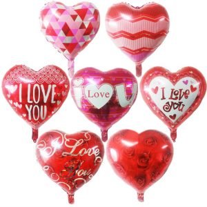 Balloon Heart, 1pcs-H-1P015