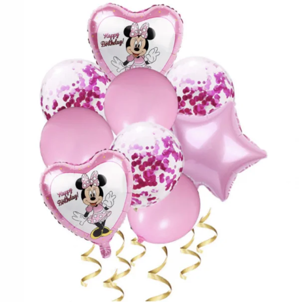 Balloons set of 9 pcs Minni Mouse MM-9P019