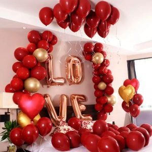 Set of balloons “LOVE”, 108pcs