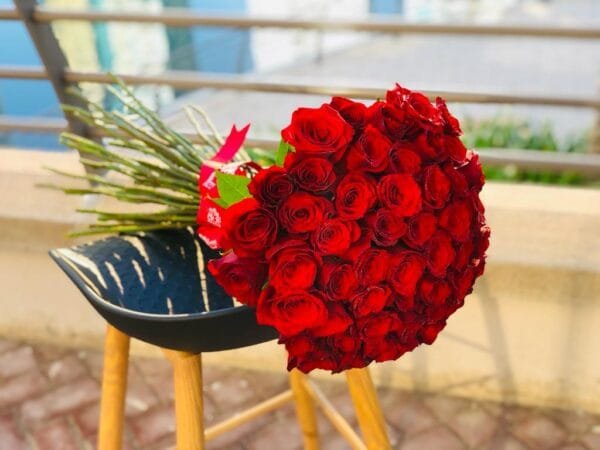 Bouquet with 36 red roses