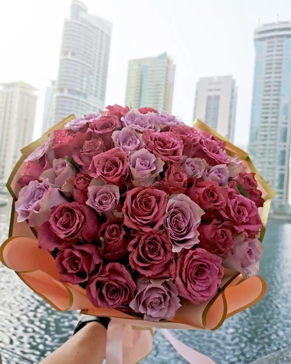 Bouquet "Purple Rose"