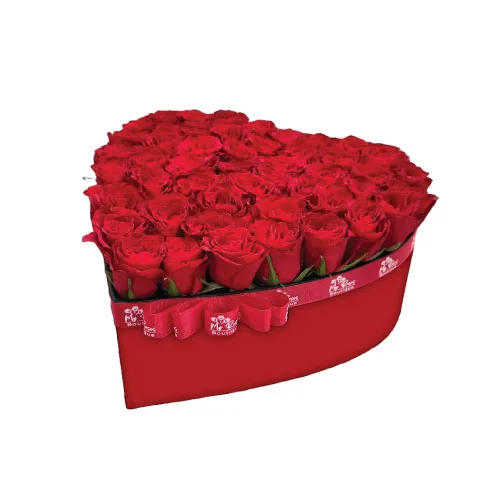 Royal Red Rose's Arrangement (Red Box)