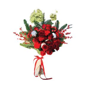 Crimson Christmas Bouquet