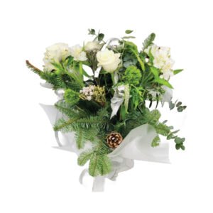 white-Christmas-bouquet