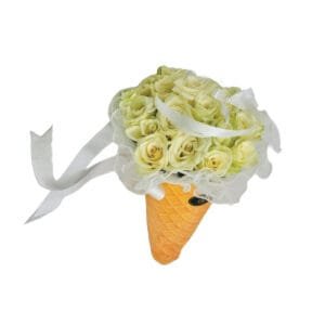 Cone White Bouquet