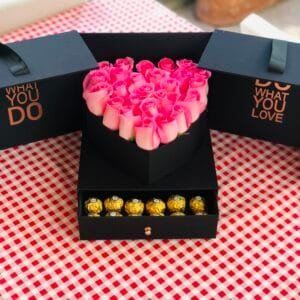 Pink Passion Arrangement – Black Box