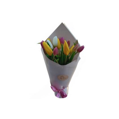 13 Mix Tulips Bouquet