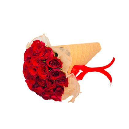 Cone Red bouquet