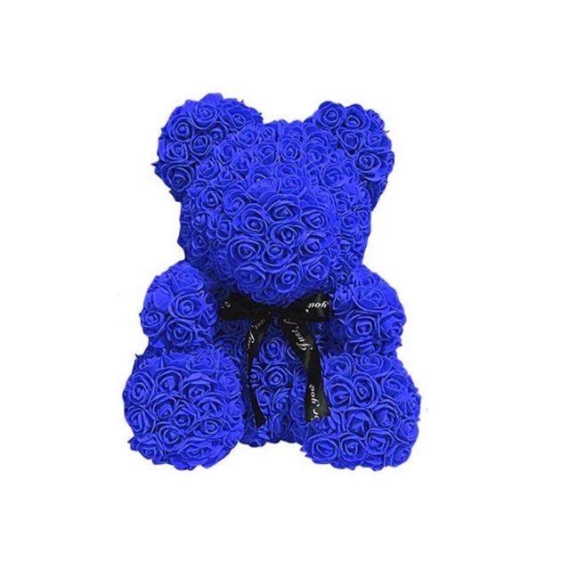 Foam Teddy Bear Blue 40 cm