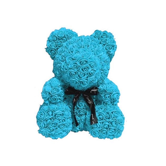 Foam Teddy Bear Light blue 20 cm