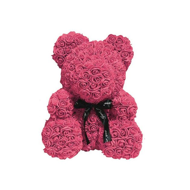 Foam Teddy Bear Pink 20 cm