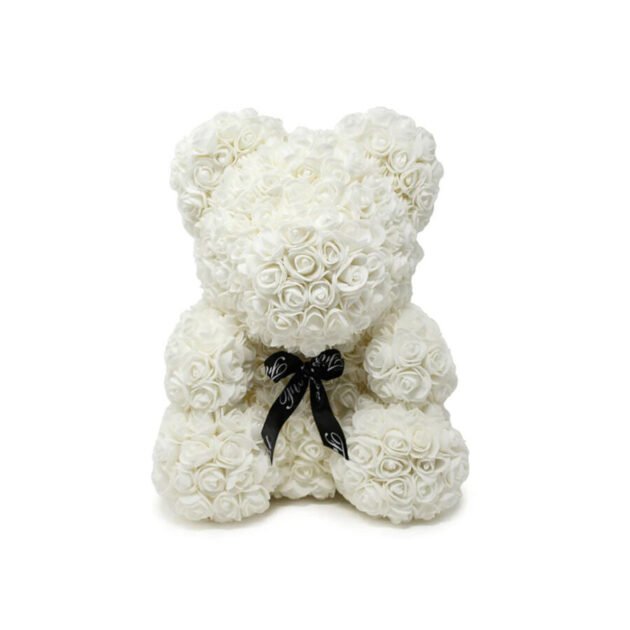 Foam Teddy Bear White 20 cm