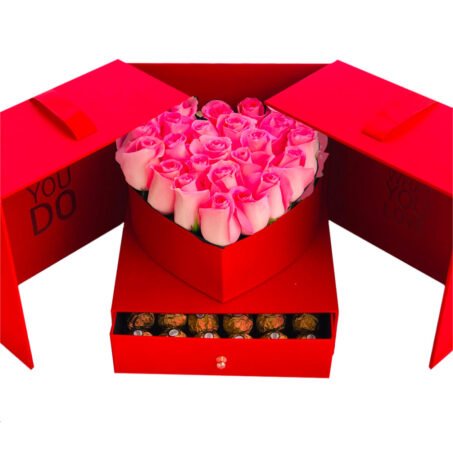 Pink Passion Arrangement (Red box)