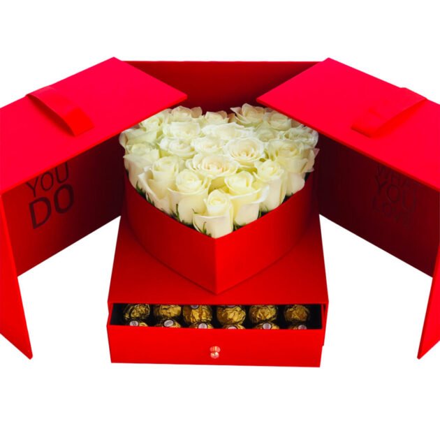 White Passion Arrangement (Red box)