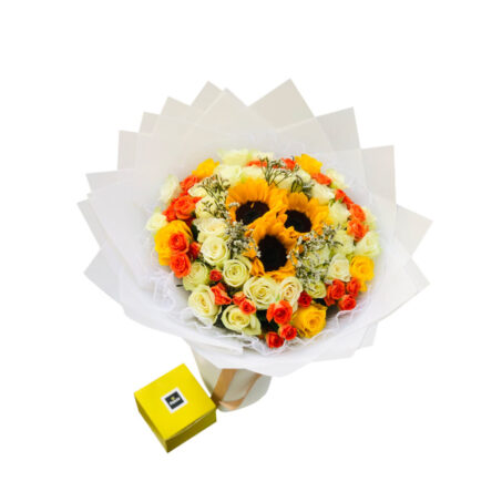 Bouncing Yellow with Chocolate