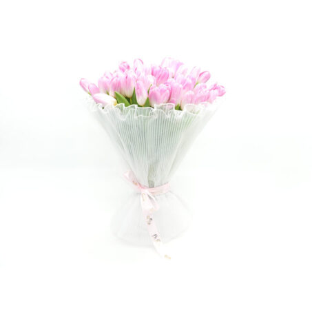 51 pink tulips