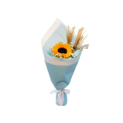 Single Sunflower Bouquet