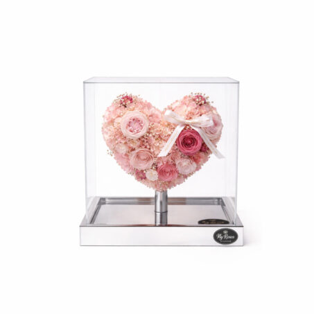 Preserve Flower Heart Decoration