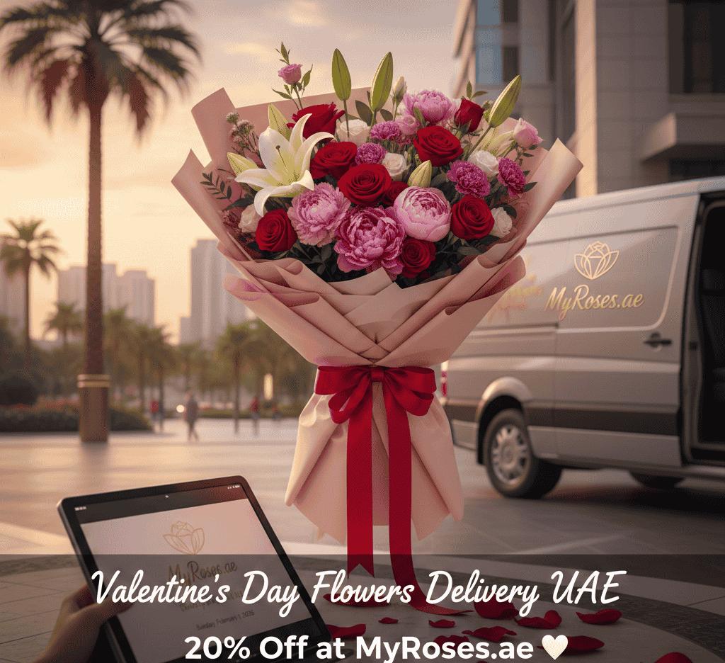 valentines day flowers delivery uae