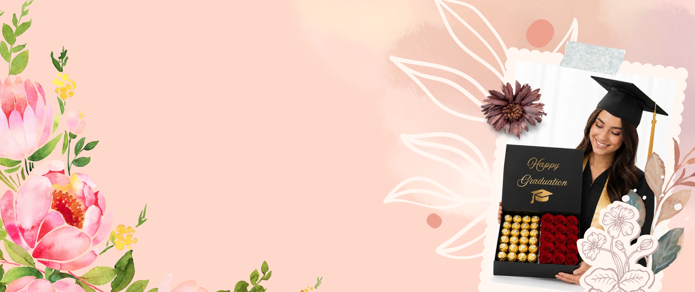 graduation flower gift