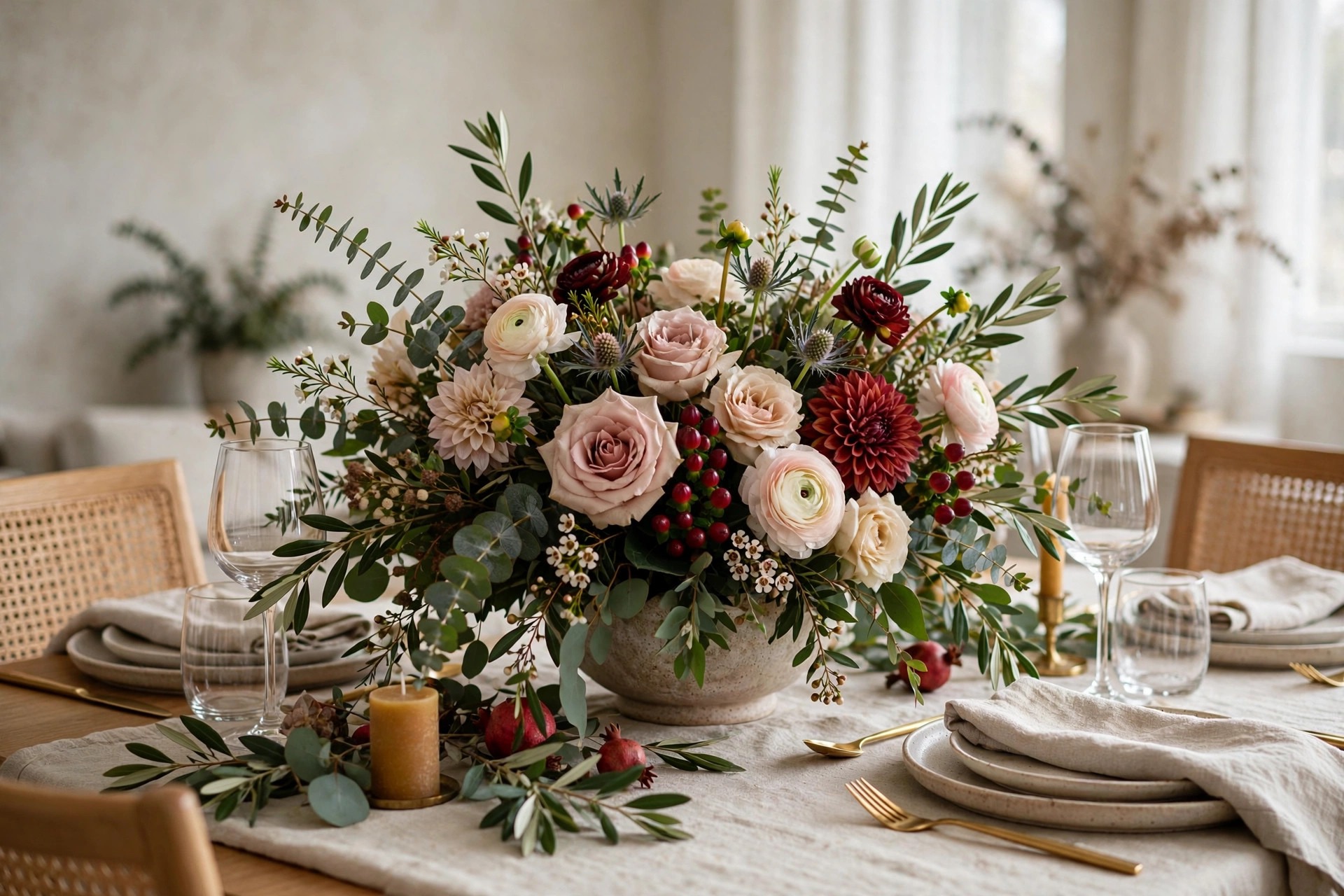 Congratulations flowers with gift card