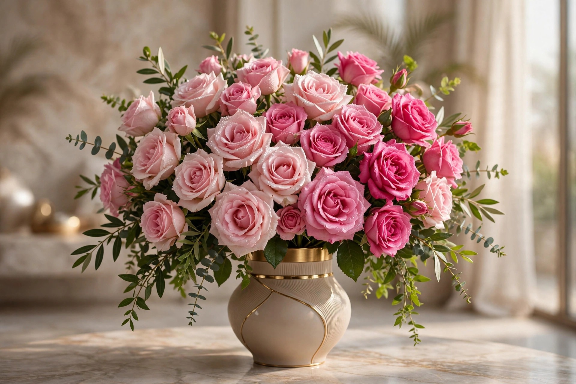 Pink Roses Dubai | My Roses
